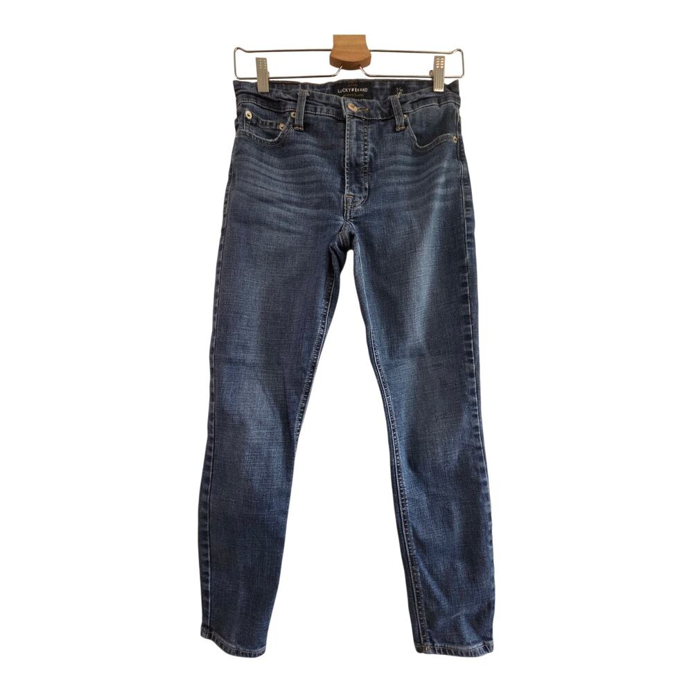 Lucky Brand Bridget Skinny Ankle Jeans Women's 2/26 Blue Stretch Denim